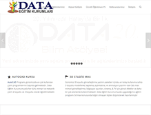 Tablet Screenshot of dataegitim.com.tr